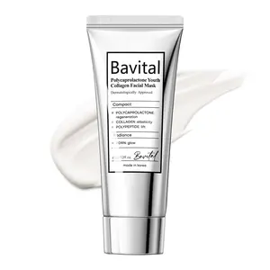 Bavital Anti-Wrinkle Wrapping Mask with PDRN + PN, Easy Peel Off Face Mask for Glass Skin, Firmness, Elasticity, 1.69 fl. Oz, Korean Skin Care