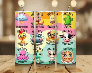 Funny Sarcastic 20oz Stainless Steel Tumbler with Glossy Finish Double Wall Vacuum Insulated Includes Reusable Metal Straw and Cleaner