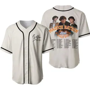 Print 3D Maddox Batson Live Worldwide Tour 2026 Baseball Jersey