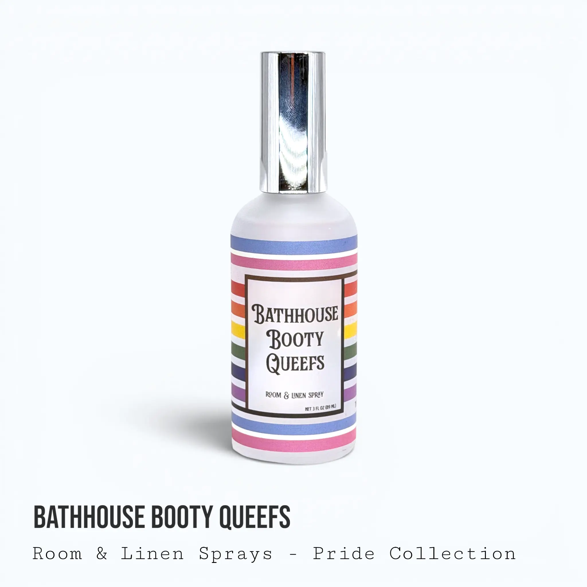 Bathhouse Booty Queefs — Pride Collection Room & Linen Spray