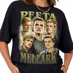Peeta Mellark Vintage T-Shirt Gift For Fan