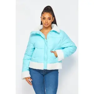 Everly Sherpa Lined Puffer Jacket