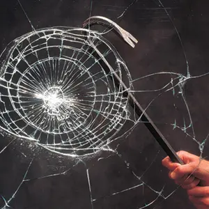 Security and Safety Clear Window Film - Anti-Shatter Tempered Glass Film for Home & Office Windows - Premium 4 Mil 99% UV Resistant Window Film for Enhanced Safety - (30 in X 10 Ft)