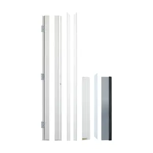 32'' x 80"Fiberglass Entry Door Frame,6-9/16 Fiberglass Door Jambs Vinyl Frame,White Right Hand Inswing Door Frame
