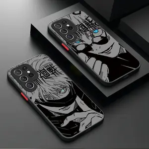Hot Selling Gojo Satoru Hard Phone Case For Samsung GalaxyS26 S25 S23 S24 Ultra S22 S21 Plus FE A56 A36 A26 A16 A06 A15 5G Cover