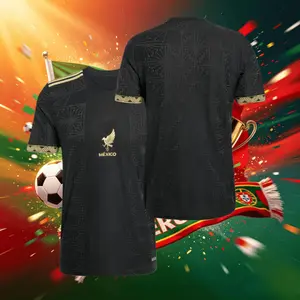 2026 Mexico Short And Long Sleeve Soccer Jersey Fans Version Breathable