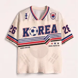 Unisex South #Korea Soccer Jersey | Retro Korea Shirt | Custom Name Number Jersey | Korean Football Fan Gift