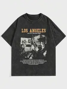 [S-5XL] Street Life Men Snow  Vintage Slogan Graphic Tee | Acel Nolton T-shirts, Sweatshirts, Hoodies – Gifts Suitable for Anyone