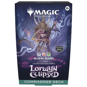 Magic: The Gathering - Lorwyn Eclipsed Blight Curse Commander Deck