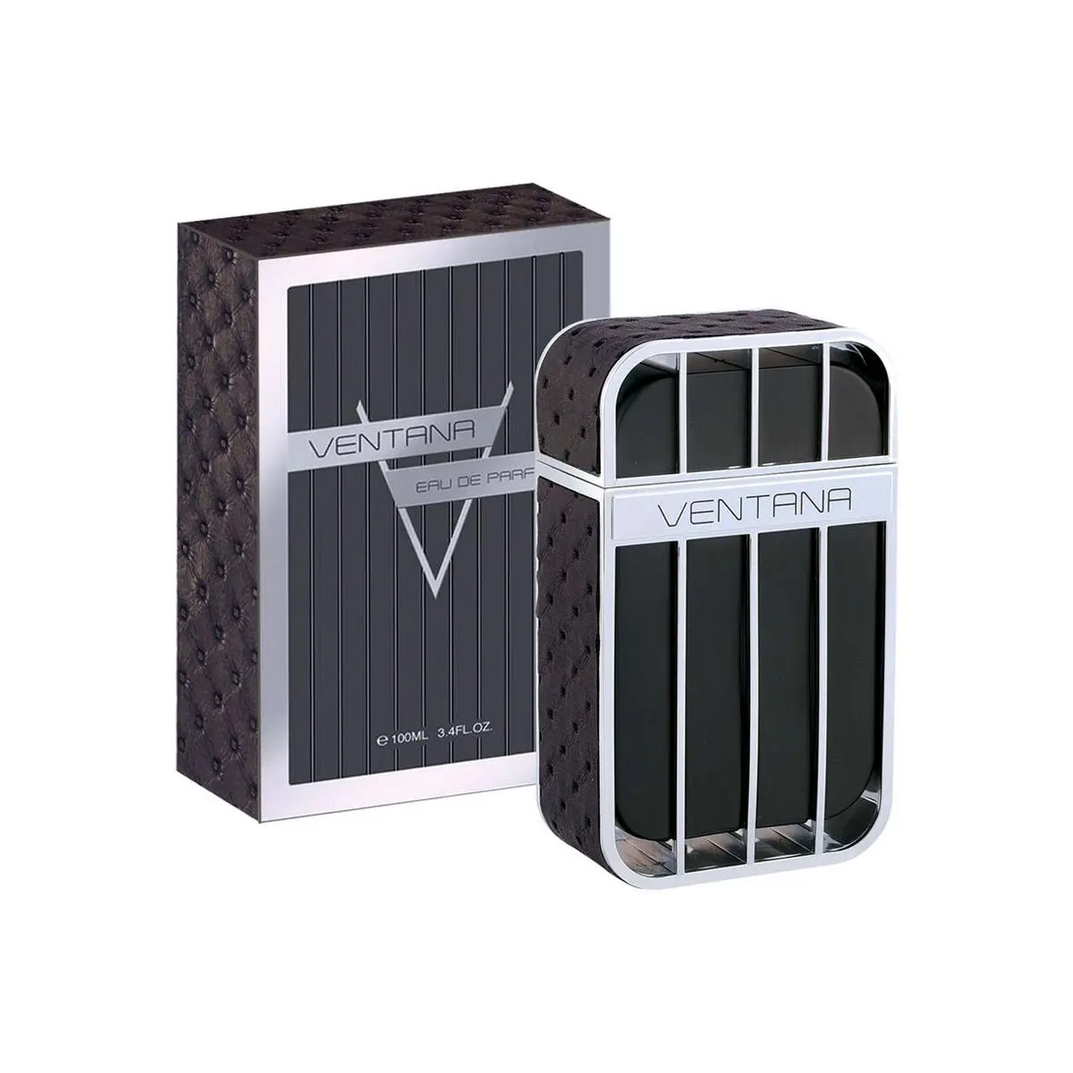 Armaf Ventana Pour Homme Alcohol-Based Eau De Parfum, 100ml (3.4 oz) Single Item - Clean, Mild, Fragrant, Non-Sweet, Orange-Flavored Men's Daily Wear Fragrance with Citrus Blend, Amber Notes, Fresh Aroma, Clean Men's Fragrance, Mild Men's Fragrance