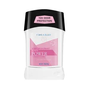 Flora Ruby 50g Deodorant Stick for 72-Hour Long-Lasting Freshness, Must-Have for Holiday Parties, Keeps You Smelling Great
