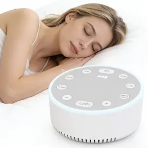 Sound Machine Bluetooth Speaker White Noise Sleep Aid with Memory Function High Fidelity Soothing Sounds Lightweight Portable