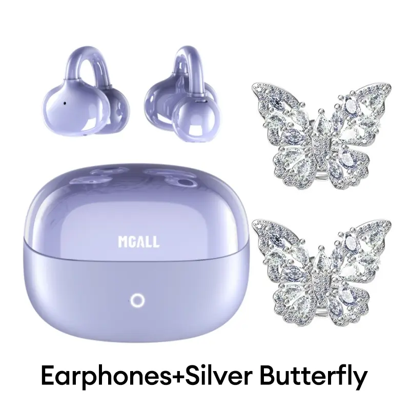 Purple+Silver Butterfly