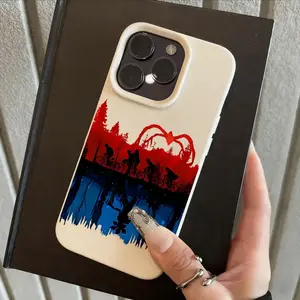 Stranger Things Phone Case, Full Body Shockproof Tpu Cover, Fits iPhone 11/12/13/14 Pro/15 Plus/15/16/17 Pro Max/air, Anti-Slip Lightweight Shell