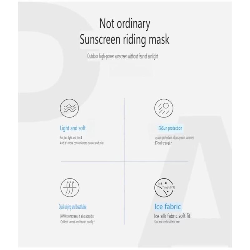 Balaclava Face Mask with Glasses Holes for Men Women Summer Cooling Shiesty Mask Sun UV Protection for Motorcycle Work Ski