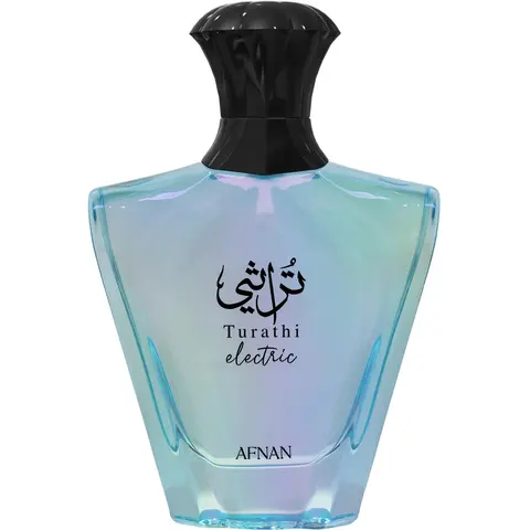 Afnan Turathi Electric Eau de Parfum – Bright Citrus Unisex Fragrance, 90ml (3.0 oz)