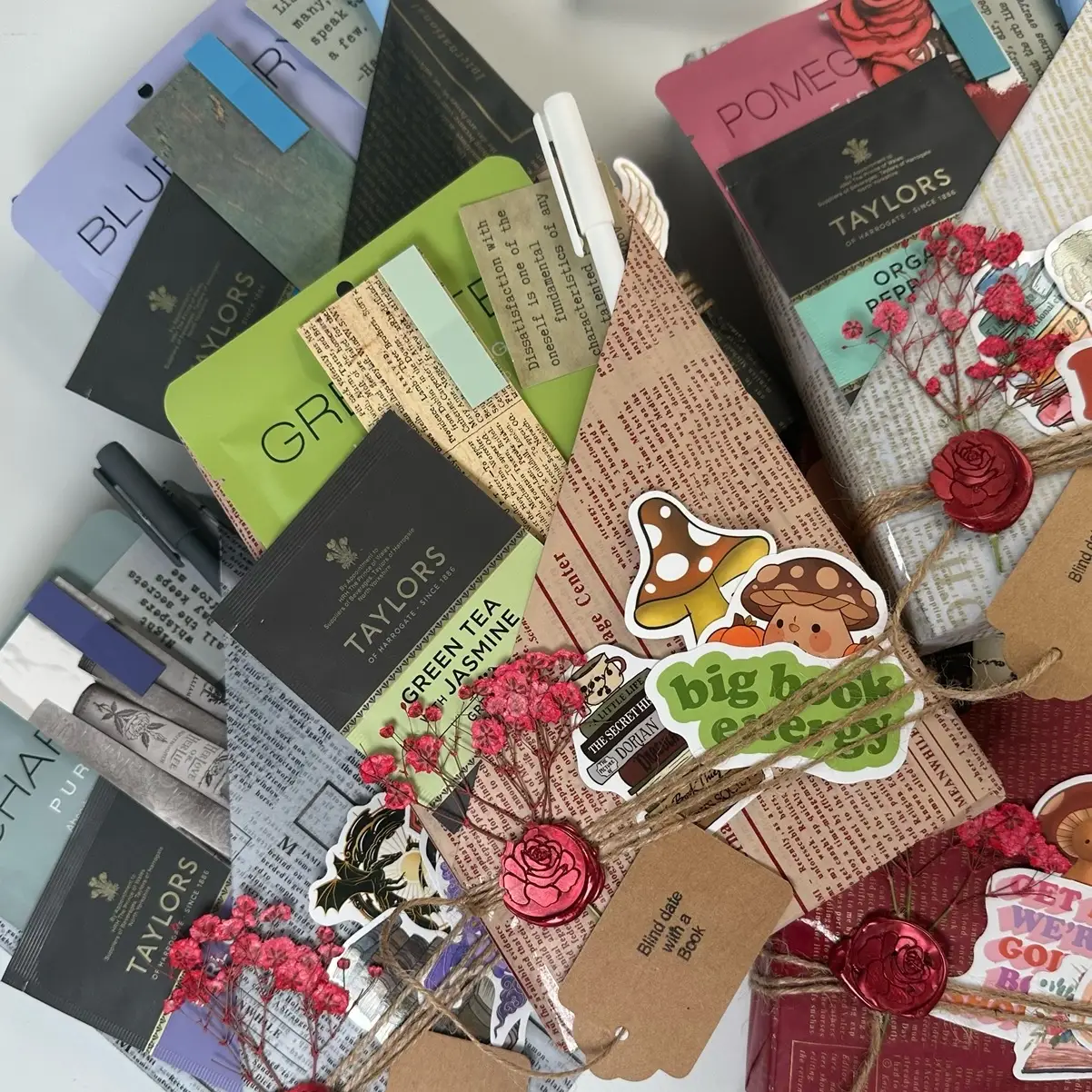 Spicy Romance Blind date with a book Soft Cover book lover