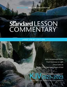 USED-KJV Standard Lesson Commentary(r) Large Print Edition 2022-2023 by Standard Publishing (Paperback)