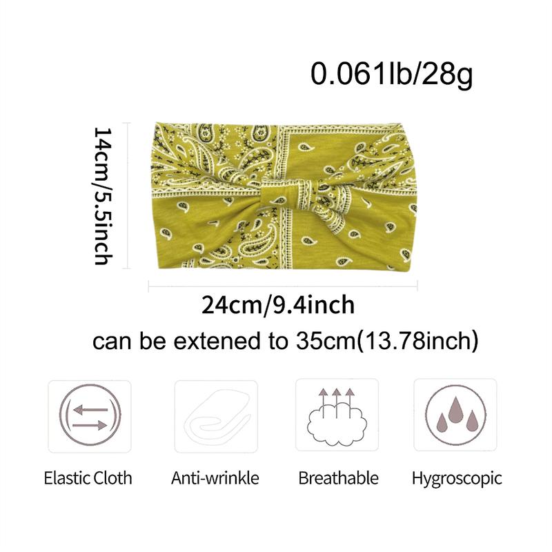 Boho Bandana Style Headband | Wide Paisley Hairband for Curly Hair, Busy Mornings, Gym, Travel & Everyday Wear | Soft, Breathable & Stylish | Latina Favorite Boho Bandana Style Headband | Wide Paisley Hairband for Curly Hair, Busy Mornings, Gym, Travel & Everyday Wear | Soft, Breathable & Stylish | Latina Favorite