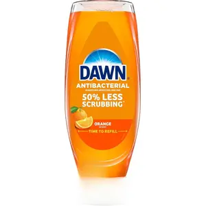 Procter & Gamble Dawn Ultra Antibacterial EZ-Squeeze Hand Soap Orange 22 Fl Oz 50% Less Scrubbing Time To Refill Dishwashing Liquid