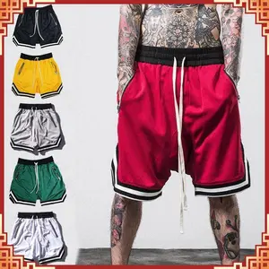 Men's plus Size Quick-Drying Breathable and Loose Running Sports Casual Shorts Basketball Training Pants