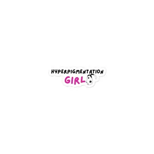 Hyperpigmentation Girl Stickers