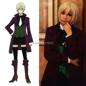 Kuroshitsuji Alois Trancy Uniform Outfits Customizable Anime Cosplay Costumes