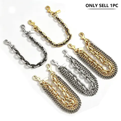 Chain Charm for Handbag, Purse Wallet &Pants Chain Jean Chains, Vintage Bag Strap Chains Extender