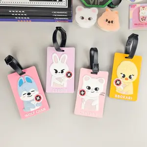 Nachimbong Light Stick Luggage Bag Tag Kpop Gift For Fans Travel Essential Accessories PVC Material 2.5"x4" Self-Design by Stay