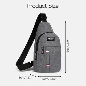 Crossbody Sling Backpack Sling Bag Travel Hiking Chest Bag Daypack Lightweight Small Anti Theft Crossbody Backpack Shoulder Sling Bag for Men Walking Biking Cycling