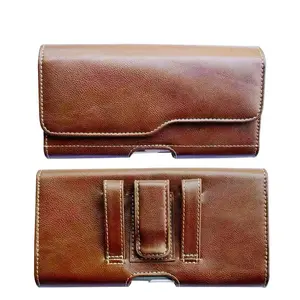 Premium Leather Universal Phone Holster - The Ultimate Everyday Carry with Secure Fit and Durable Construction