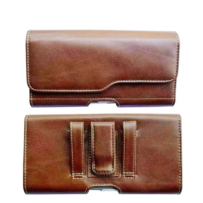 Premium Leather Universal Phone Holster - The Ultimate Everyday Carry with Secure Fit and Durable Construction