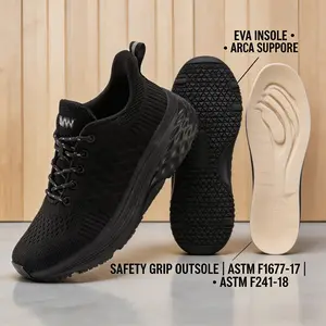 Women’s non-slip work shoes—stylish, lightweight, and durable—ideal for kitchen use—equipped with a non-slip rubber sole and comfortable fabric lining—suitable for women—perfect for chefs, nurses, and restaurant staff