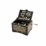 Hand-Crank Wooden Music Box: Plays “You Are My Sunshine” | Vintage Gift for Couples, Lovers, Kids, Grandchildren, Creates Family Bonding Moments