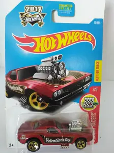 2017 Hot Wheels Holiday Racers- Valentines Day - Rodger Dodger