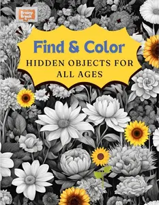 Find & Color Fun: Hidden Objects for All Ages Large Print