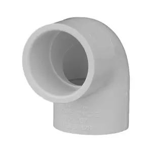 Charlotte Pipe Schedule 40 3/4 in. Slip x 3/4 in. D Slip PVC Elbow – Strong, Reliable & Durable Fittings!