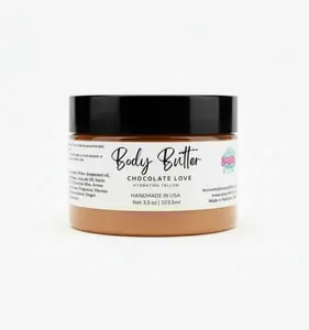 Chocolate Love Tallow Body Butter – Chocolate & Vanilla | Rich & Moisturizing