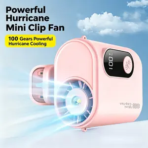 Type-C Charging Clip Fan | Perfect for On-The-Go Cooling