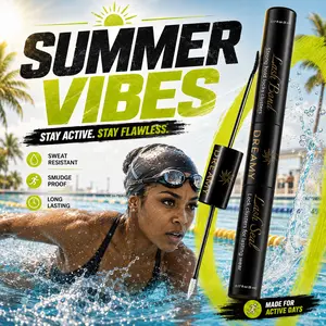 DREAMYBOND Lash Bond & Seal Kit – Summer Active Cluster Lash Glue, Waterproof Sweat-Proof Long-Lasting Eyelash Extension Adhesive, Latex-Free for Sensitive Eyes Makeup Cosmetic