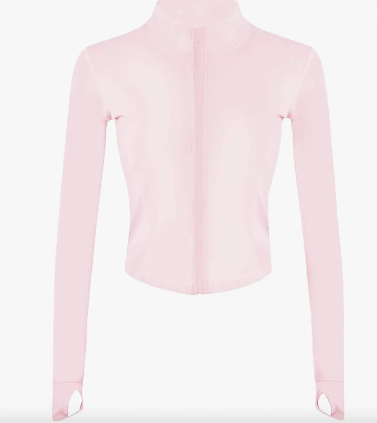 Real Provider - 4PL Womens Lightweight Full Zip Running Track Jacket Workout Slim Fit