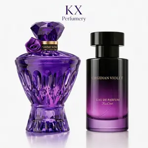 KX Perfumery 2-Piece Royal Purple Perfume Gift Set for Women | Long Lasting Luxurious Scent | Obsidian Violet & Twilight Amethyst EDP | Perfect Valentine’s Day Gift summervibes