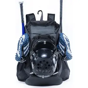 Baseball Bag Softball Bat Bag - Baseball Backpack Adult with Gear Klip To Hold Baseball Glove, Baseball Essential Gear - Youth Baseball Bag for Boys, Girls, Baseball Accessories