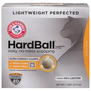 Arm & Hammer HardBall Multi-Cat Clumping Litter 7 lb - 3 Pack