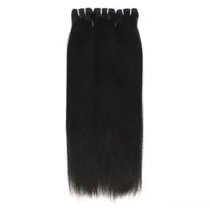 VirginHairOutlet - 12A Indian Hair | Straight | 100% Human Hair Bundles | Thick Smooth Natural | Color Easy Installation Long Lasting Hair Extensions | 285g |