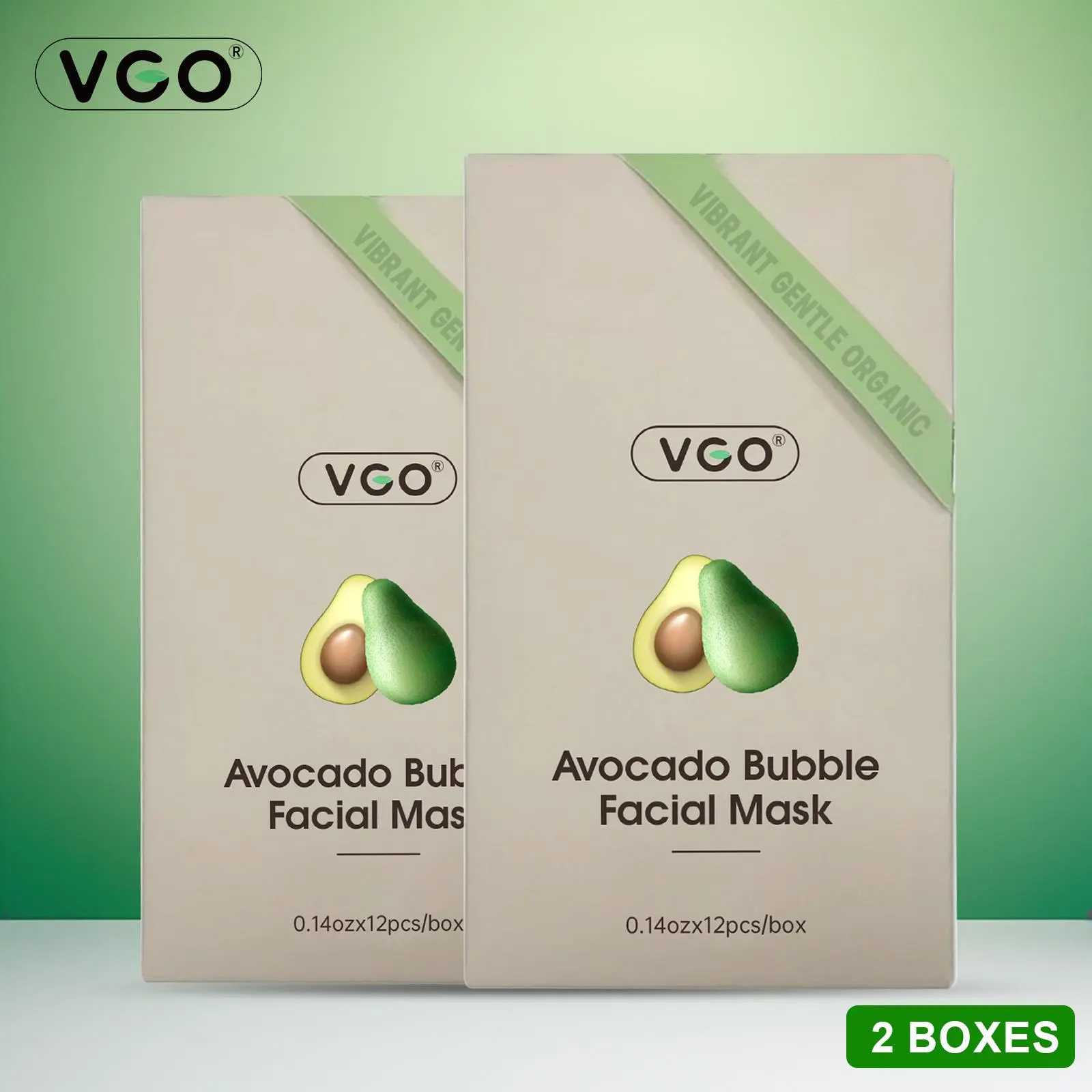 Avocado bubble mask*2