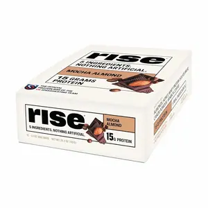 Rise Mocha Almond Protein Bar (Pack of 12)