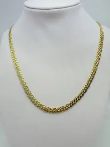 14k Gold Plated Spanish Necklace size 24
