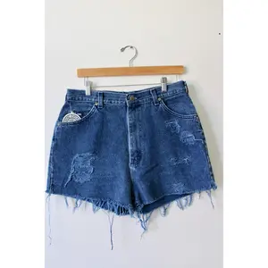 Vintage Distressed Lee's Denim Shorts