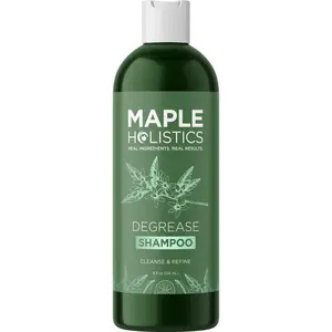 Maple Holistics Degrease Shampoo for Oily Hair Care Cleansing Clarifying Hydrating Conditioner Haircare Lemon Rosemary Comfort Cleanser